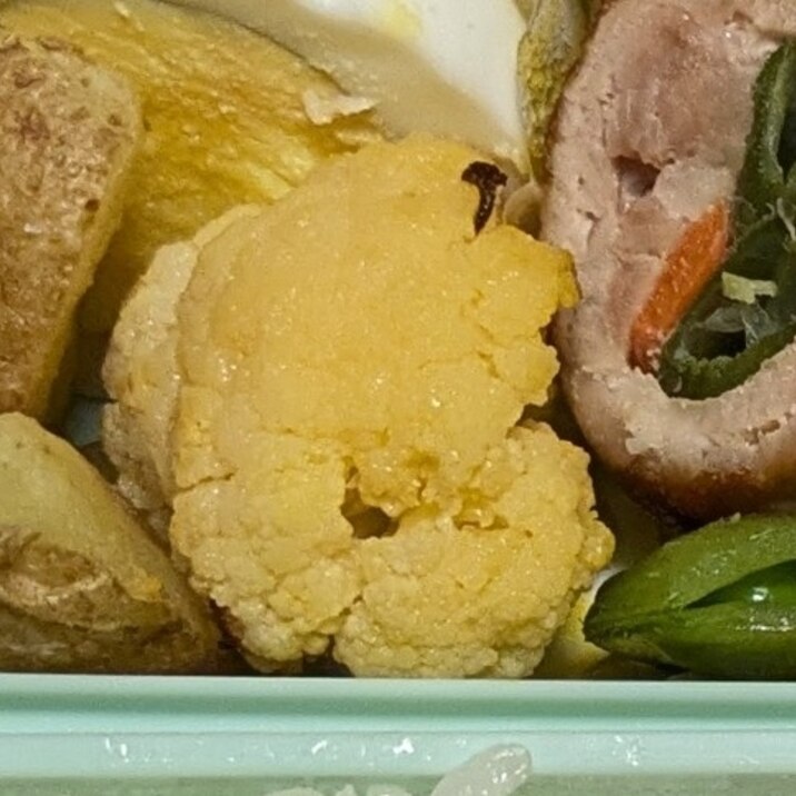 お弁当の隙間に☆オレンジカリフラワーのバターソテー